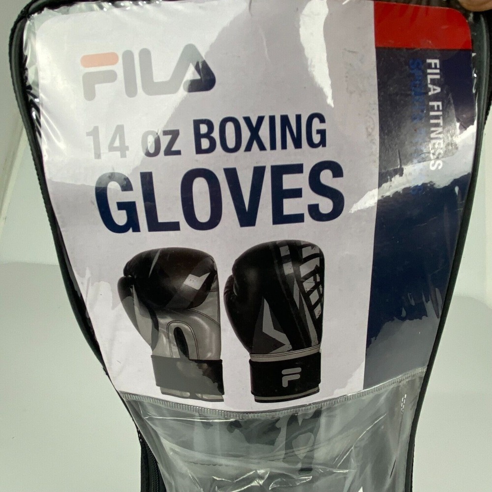 NIB FILA Accessories Boxing Gloves Kickboxing,‎ Heavy Bag Punching 14 Oz NEW